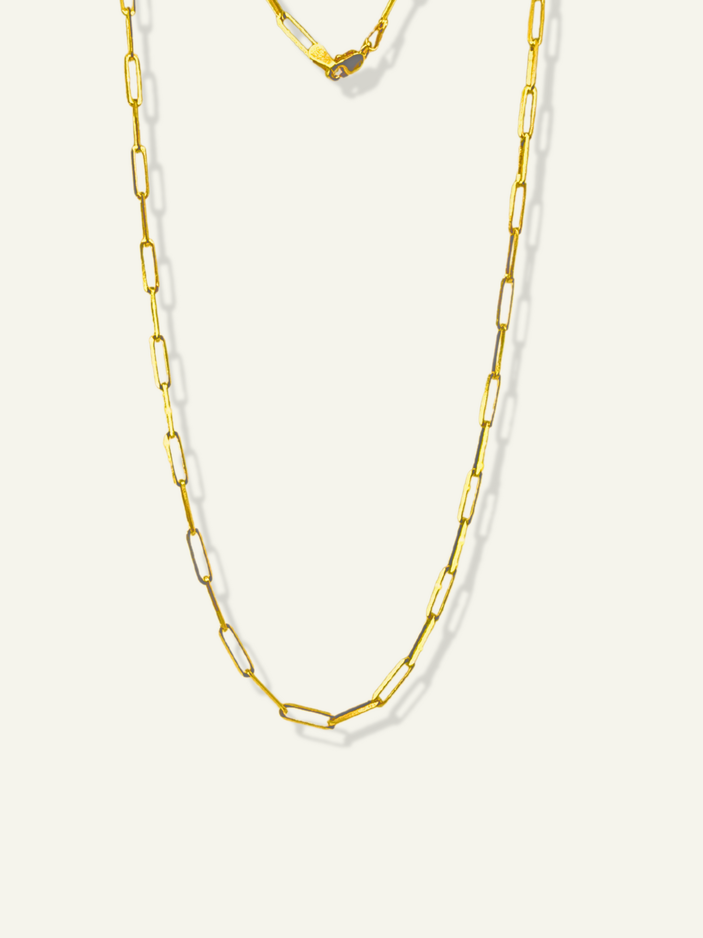 10k yellow gold paperclip chain for men, 10k gold paperclip chain for men, gold paperclip chain for men, paperclip chain for men, 2.8mm 10k yellow gold paperclip chain for men, gold chains for men, gift for him, gift ideas for husband, last minute gift for boyfriend, goldnboys, goldnboys.com.