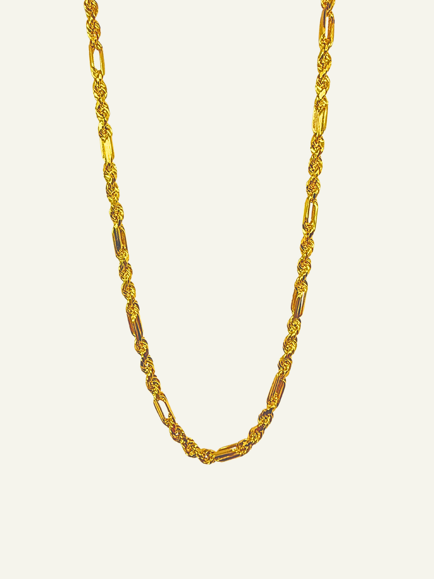 10k yellow gold Milano chain, 10k yellow gold figarope Milano chain, goldnboys.