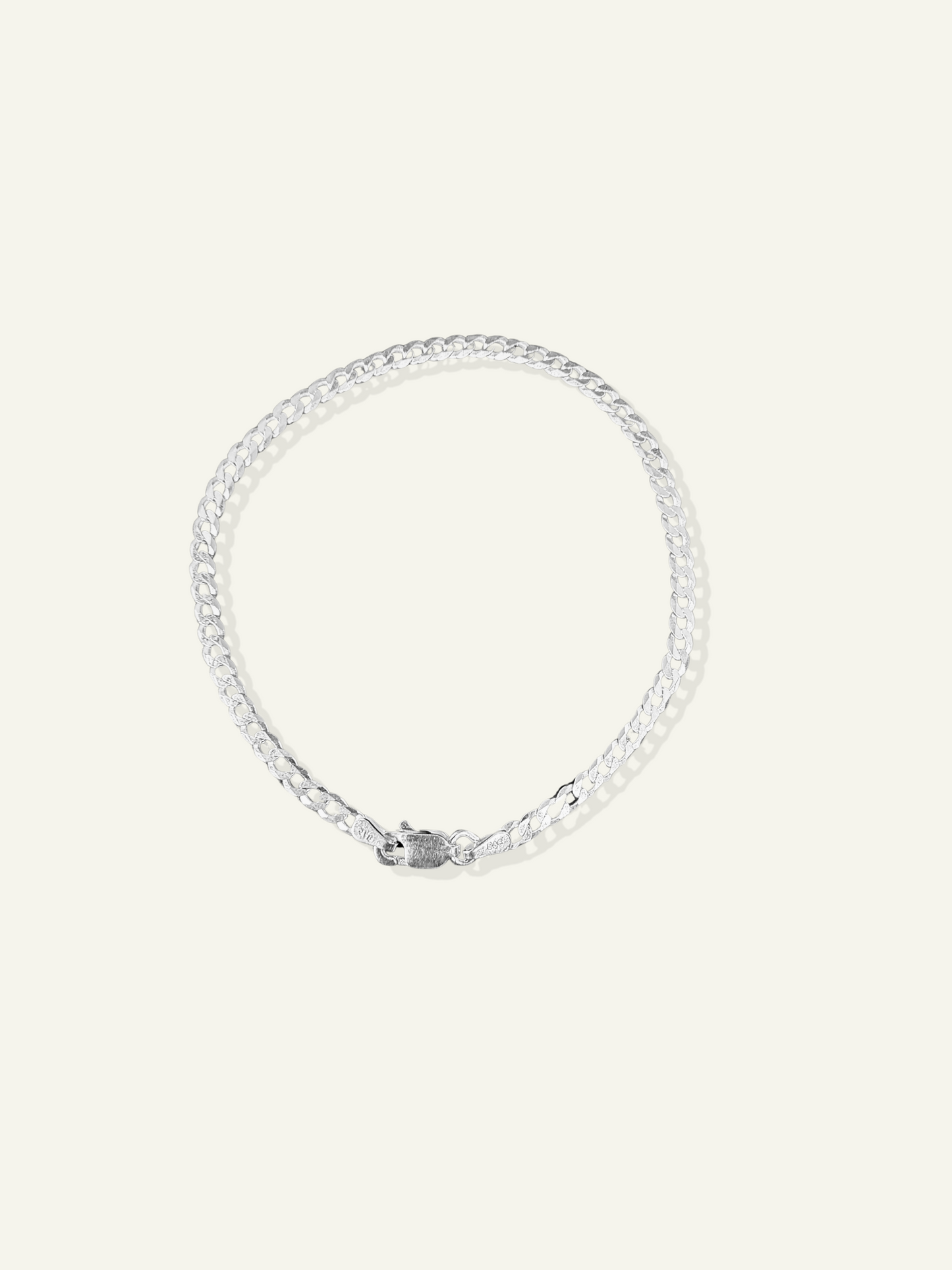 2.6mm Sterling Silver Curb Link Bracelet 7 inches, goldnboys, goldnboys.com, solid silver bracelet for women, italian silver bracelet for women, mothers day gift women
