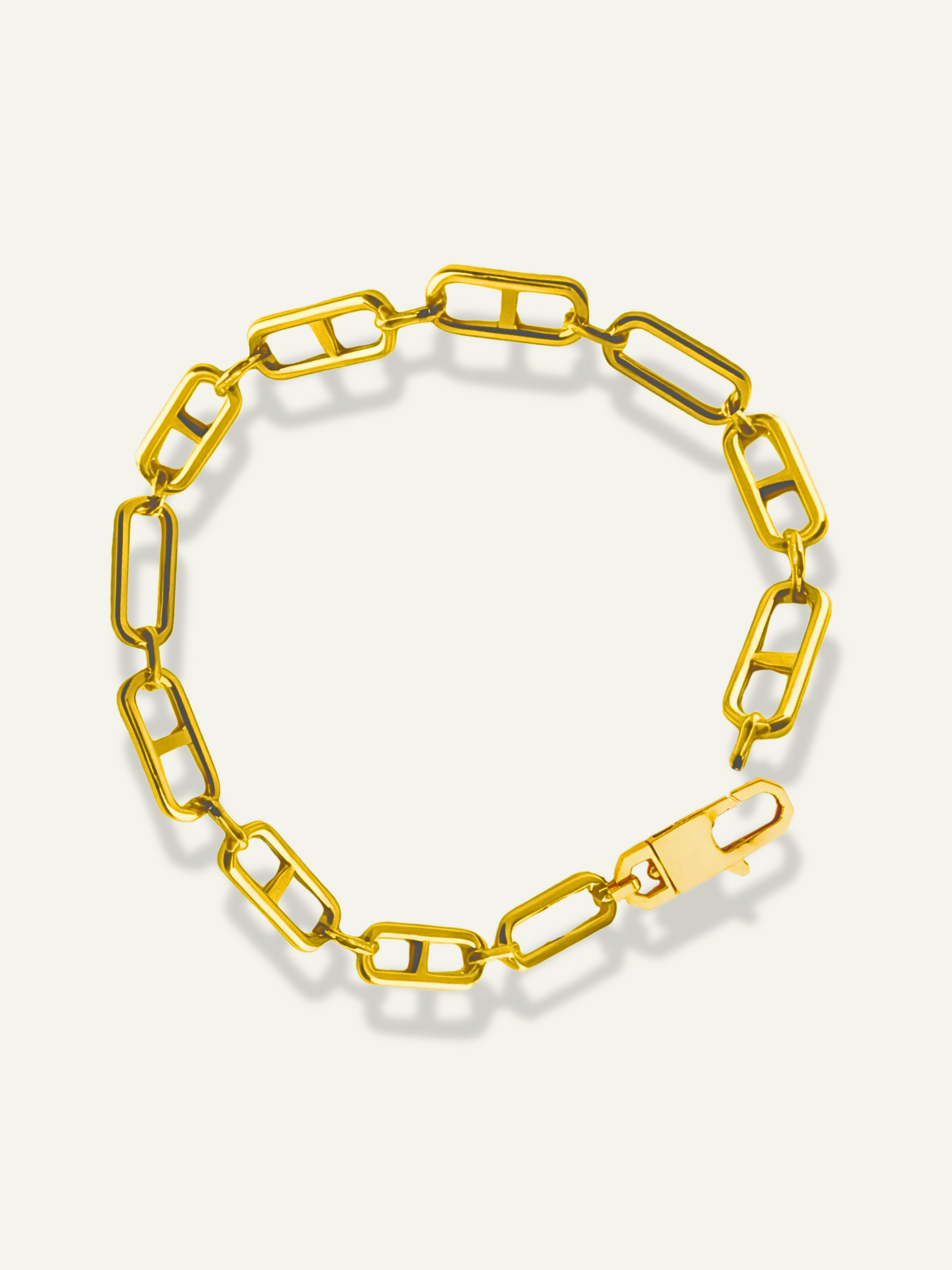 6mm 14K Mariner 3+1 Chain Bracelet for men, 6mm 14K Mariner 3+1 Chain Bracelet for women, Mariner bracelet 8 inch, goldnboys.6mm 14K Mariner 3+1 Chain Bracelet for men, 6mm 14K Mariner 3+1 Chain Bracelet for women, Mariner bracelet 8 inch, goldnboys.