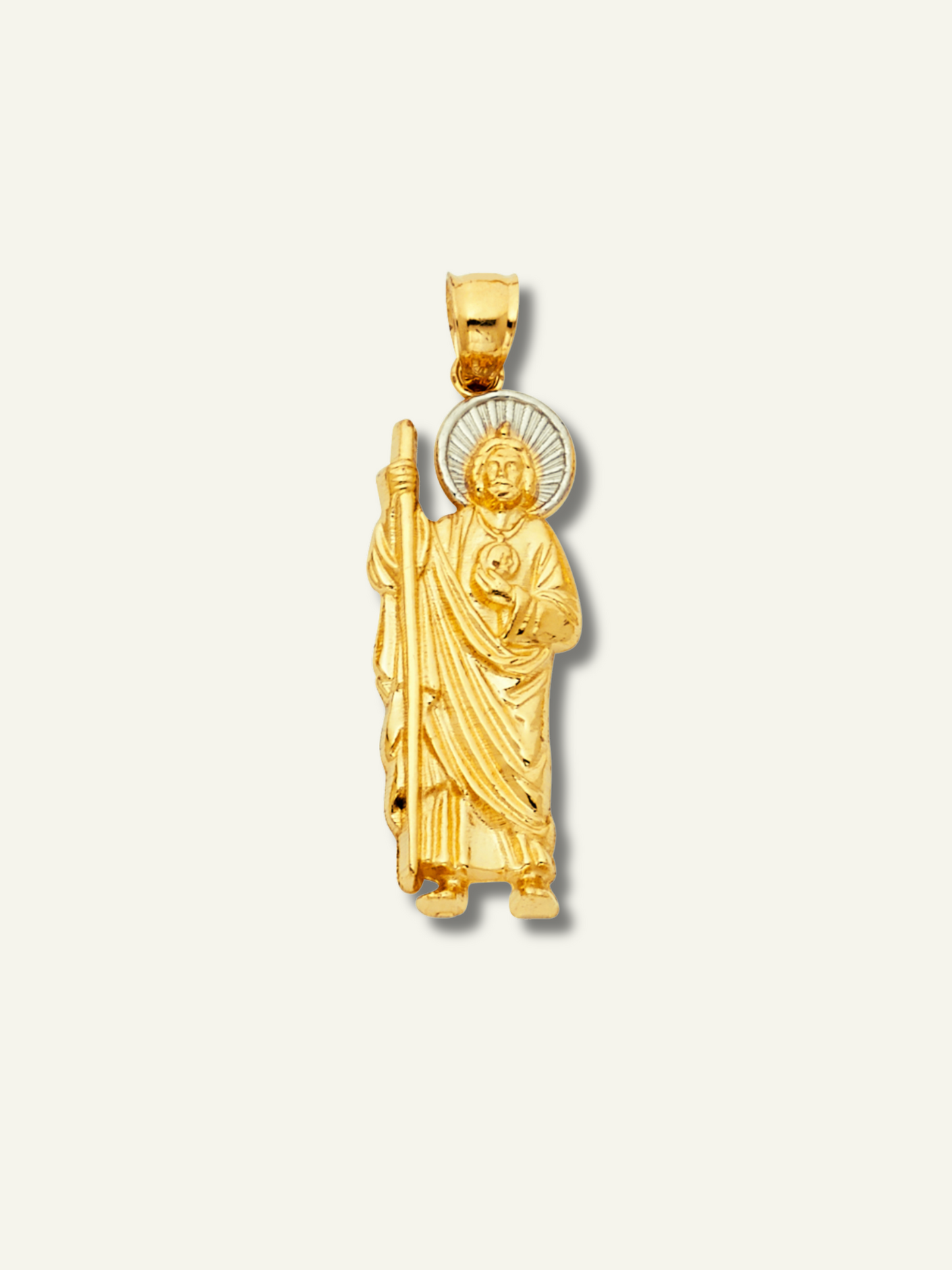 14k Yellow Gold St. Jude Thaddeus Pendant