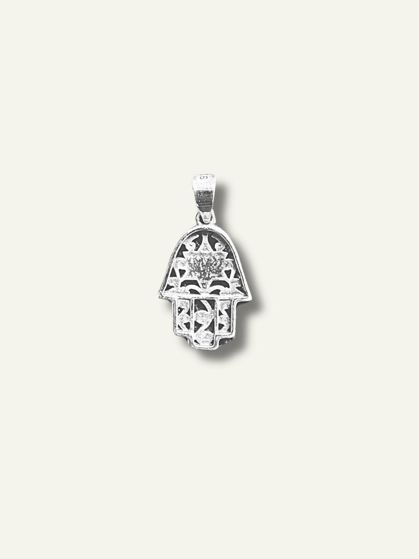 Silver Hamsa Pendant