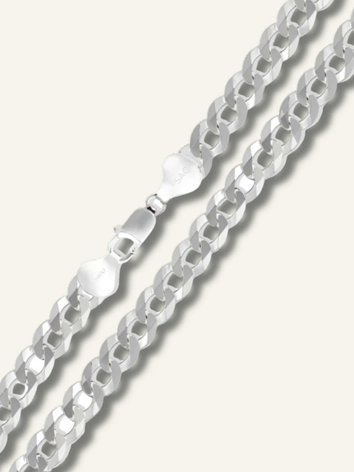 Silver Curb Link Bracelet