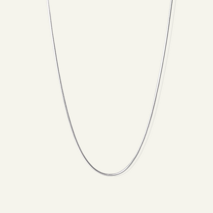 1.1mm - Sterling Silver Snake Adjustable Chain Necklace, silver chains, 925 Sterling Silver Snake Adjustable Chain Necklace, made in Italy chains, real silver chains, goldnboys, real gold unreal prices.
