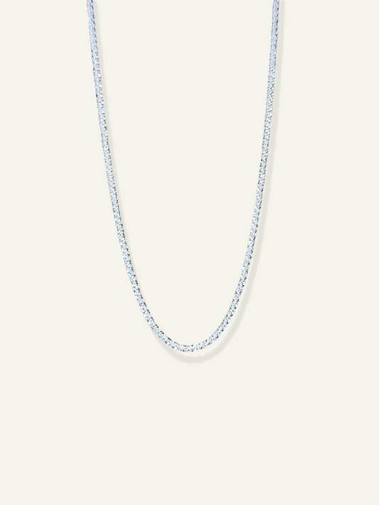 1.8mm Sterling Silver Criss Cross Chain Necklace, 925 silver chains, goldnboys, real solid silver, silver for men, 925 silver made in italy, real gold unrel prices, 20 inches chains for men, 22 inches silver chains for me, unisex chains, unisex silver chains. 