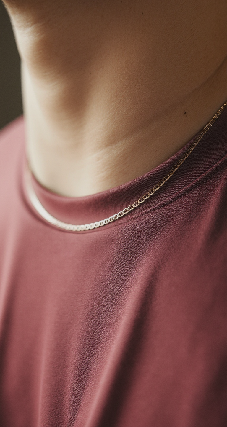 14k Flat Mariner Chain Necklace goldnboys real gold for men gold necklace for men gold jewelry for men fast shipping jewelry real gold jewelry men's jewelry  unisex jewelry