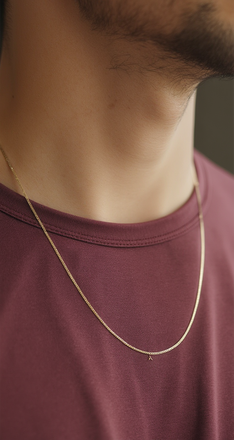 14k Flat Mariner Chain Necklace goldnboys real gold for men gold necklace for men gold jewelry for men fast shipping jewelry real gold jewelry unisex jewelry