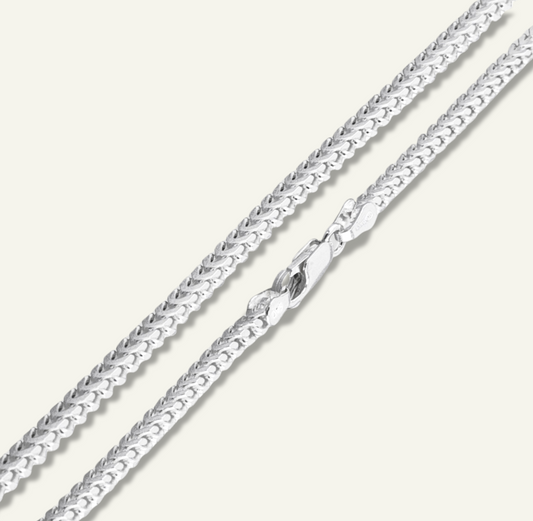 2.5mm Sterling Silvern Franco Chain Bracelet for men, goldnboys, franco bracelet, franco silver bracelet. 3mm franco, 3.7mm Franco bracelet for men, 4.6mm franco bracelet for men