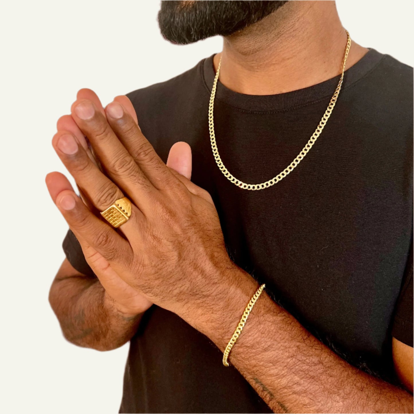 Collar de eslabones cubanos
