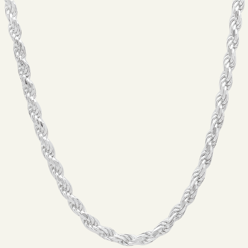 Silver Rope Chain