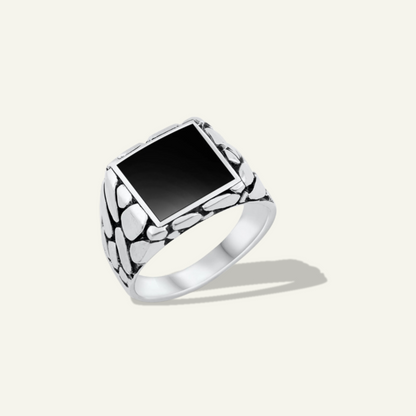 Silver Black Onyx Ring, 925 sterling silver Silver Black Onyx Ring, goldnboys, mens rings, silver rings for men, onyx rings for men, fathers day gift.