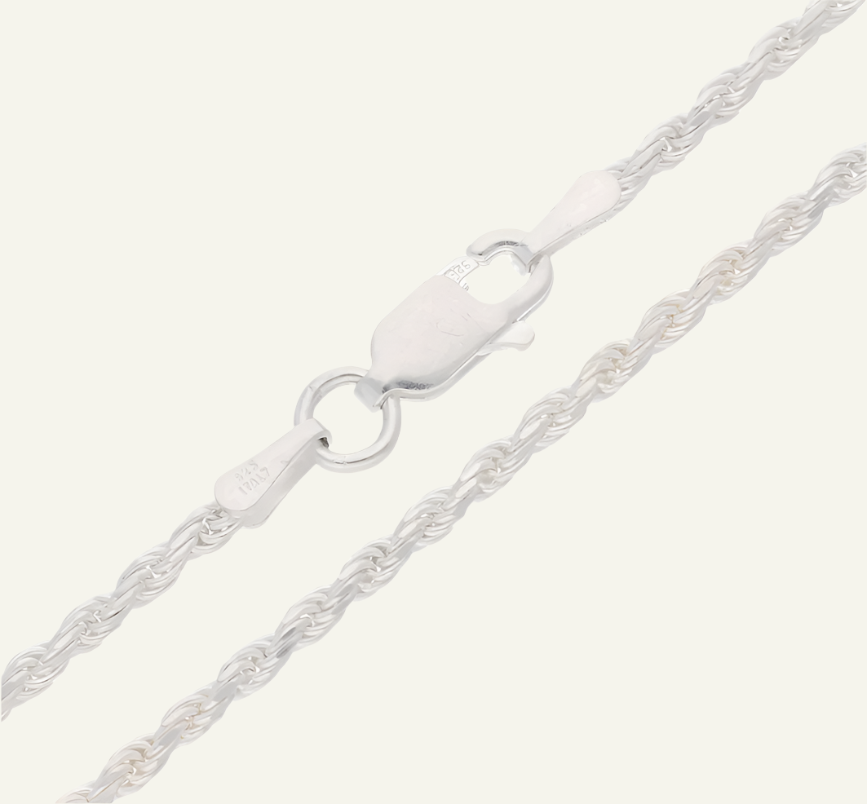Silver Rope Chain