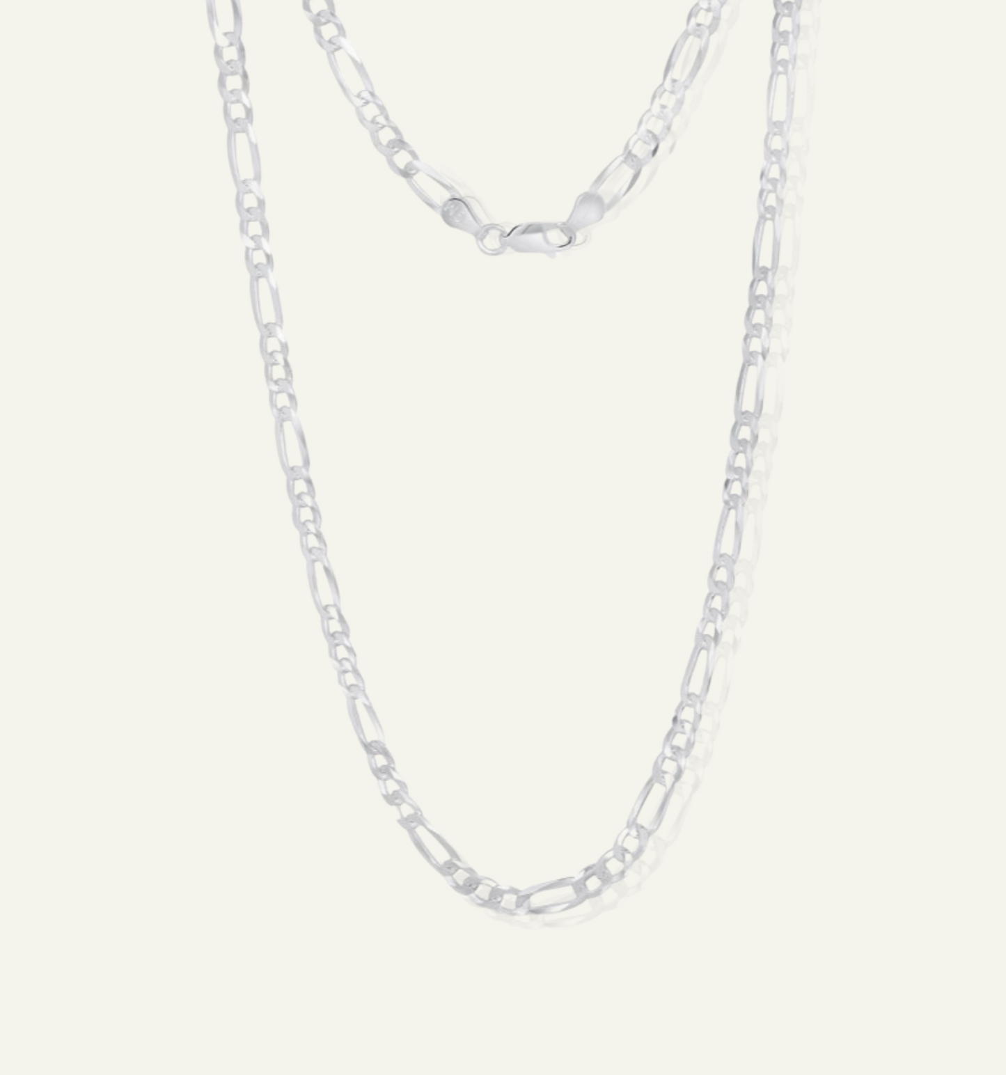 Silver Figaro Chain