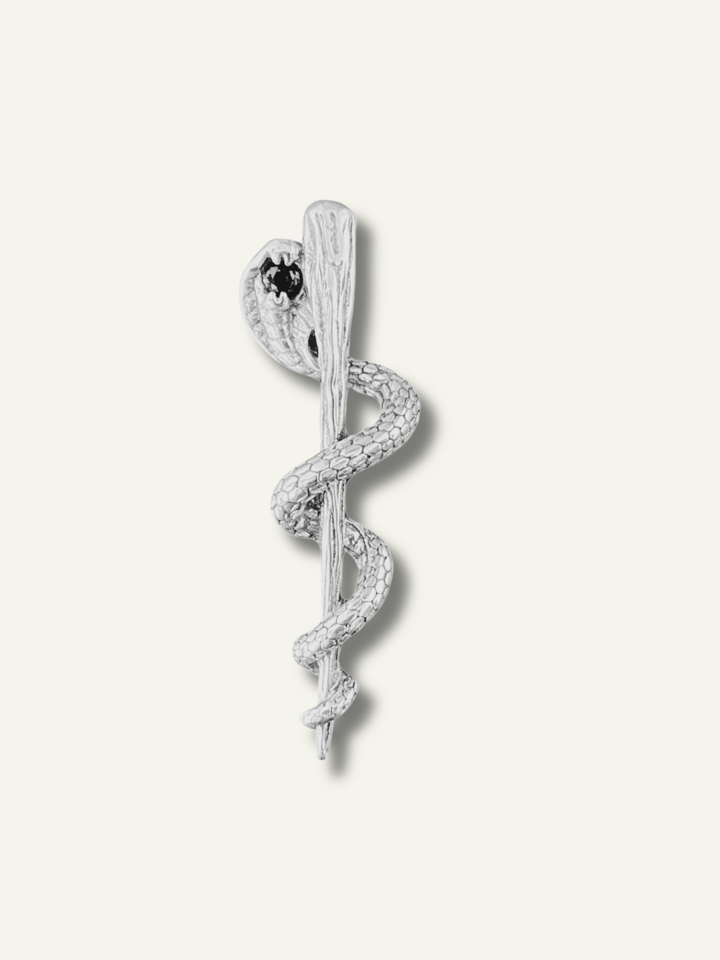 Silver Cobra Snake Pendant
