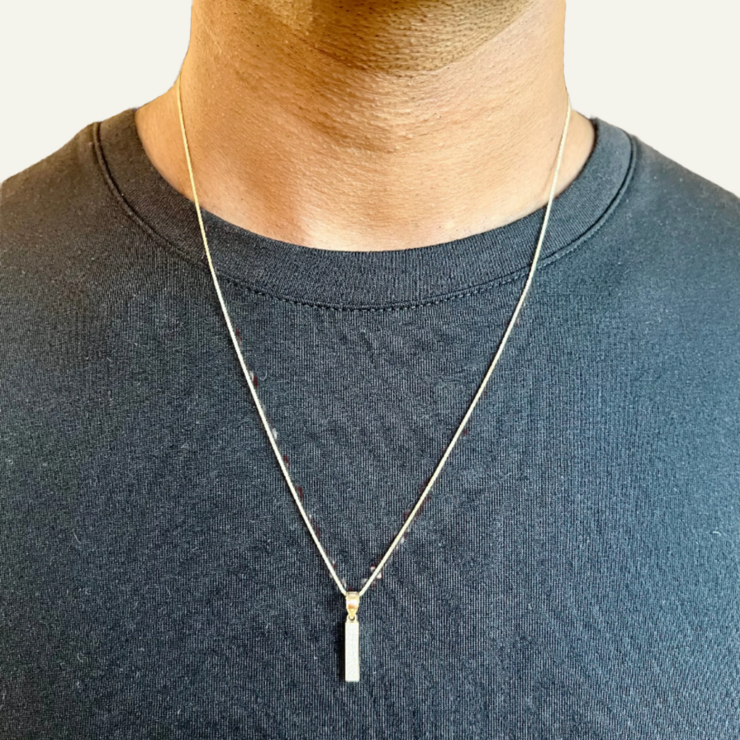 10k Yellow Gold Letter I Pendant